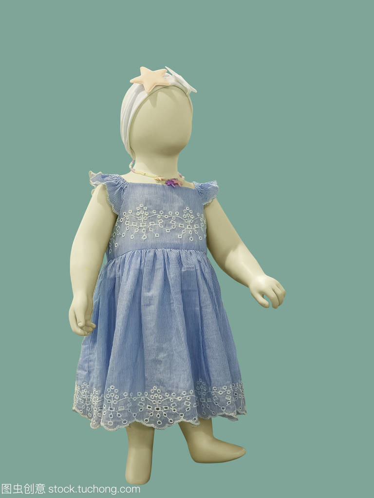 童真与时尚的交融 探索儿童模特与蓝色服饰的魅力